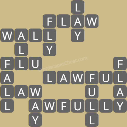 Wordscapes daily puzzle February 1 answers