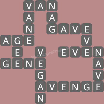 Wordscapes daily puzzle November 5 answers