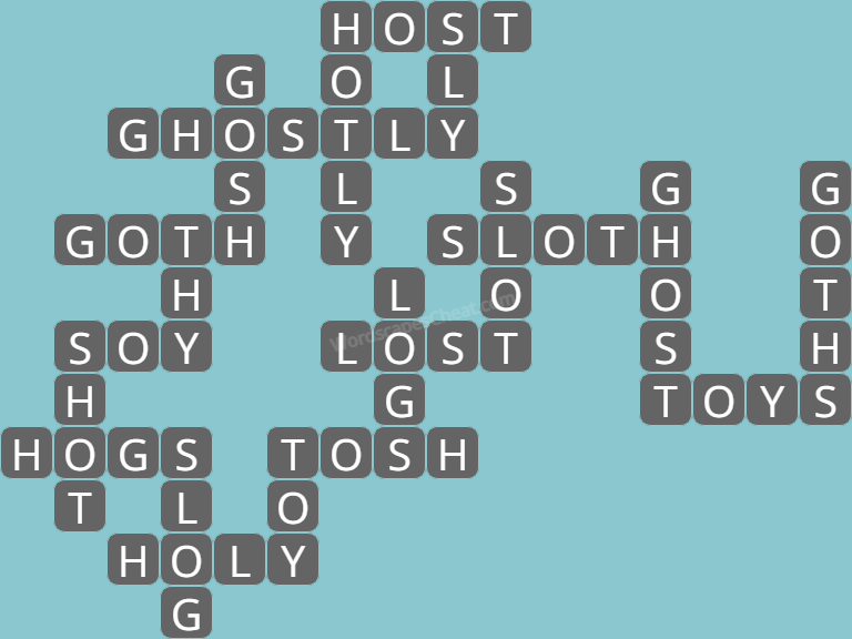 Wordscapes daily puzzle October 22 answers