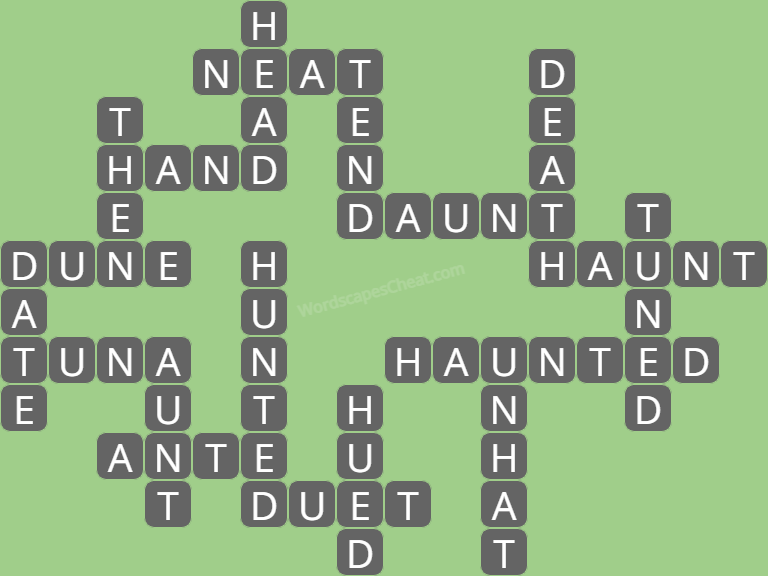 Wordscapes daily puzzle October 30 answers