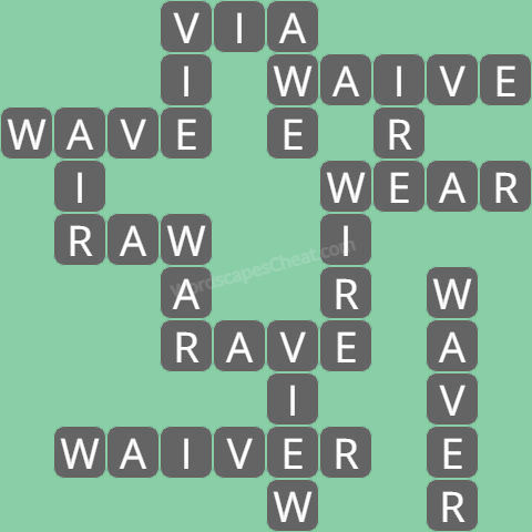 Wordscapes level 1005 answers