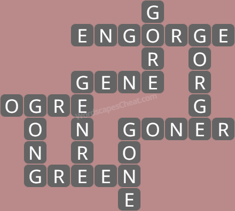Wordscapes level 1010 answers