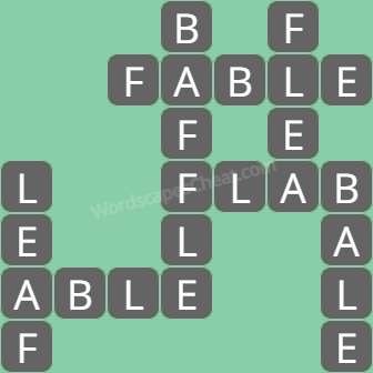 Wordscapes level 1045 answers