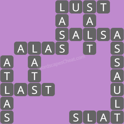 Wordscapes level 1058 answers