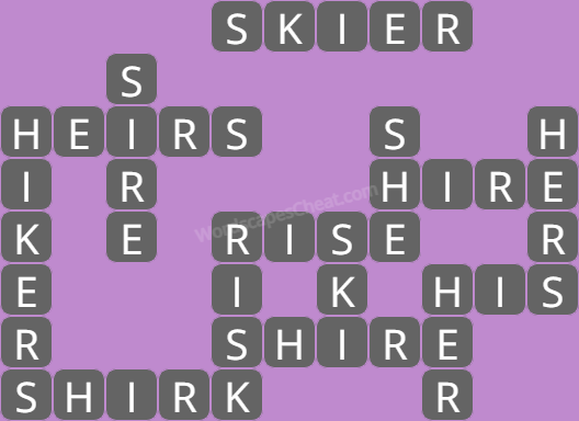 Wordscapes level 108 answers
