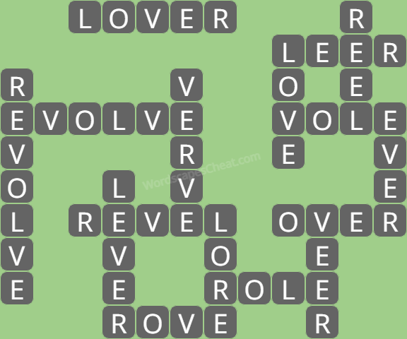 Wordscapes level 1104 answers