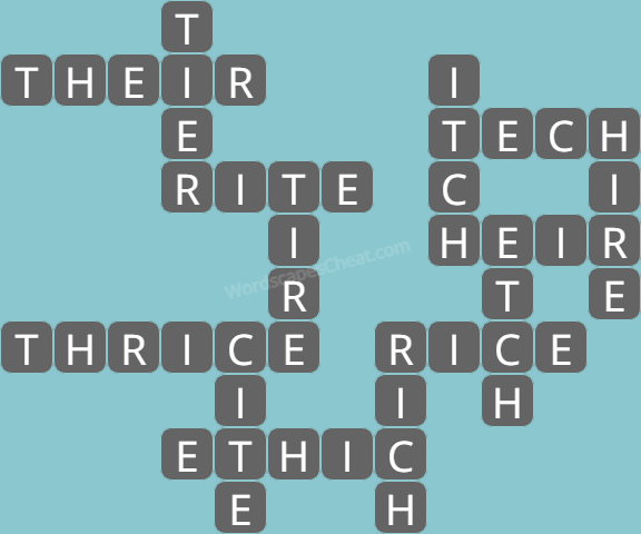 Wordscapes level 1166 answers