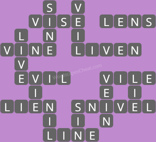 Wordscapes level 1238 answers