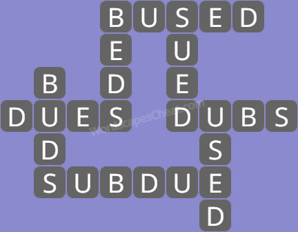 Wordscapes level 1267 answers