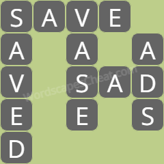 Wordscapes level 13 answers