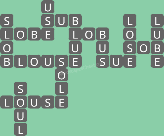 Wordscapes level 1345 answers
