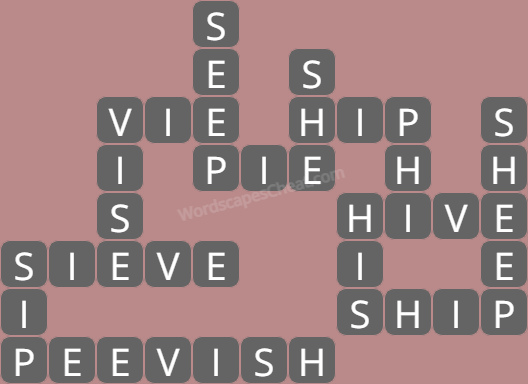 Wordscapes level 1350 answers