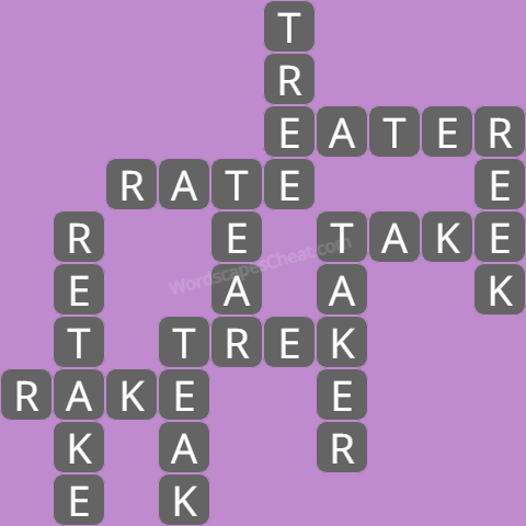 Wordscapes level 1358 answers