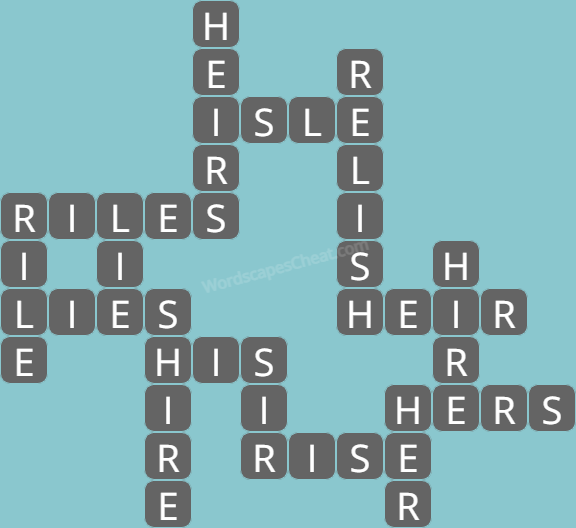 Wordscapes level 136 answers