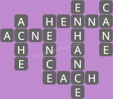 Wordscapes level 1378 answers