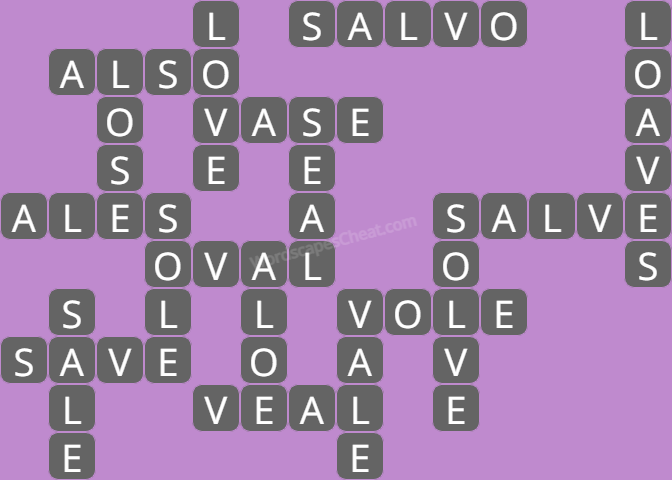Wordscapes level 1388 answers
