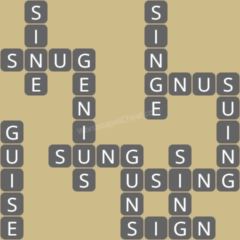 Wordscapes level 1392 answers