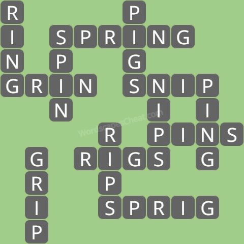Wordscapes level 1394 answers