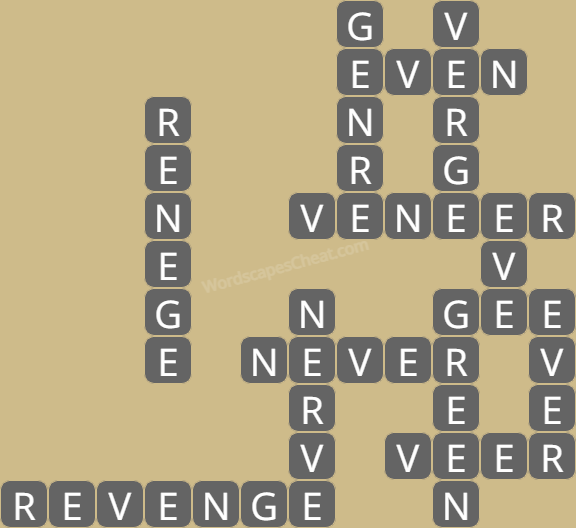 Wordscapes level 1432 answers