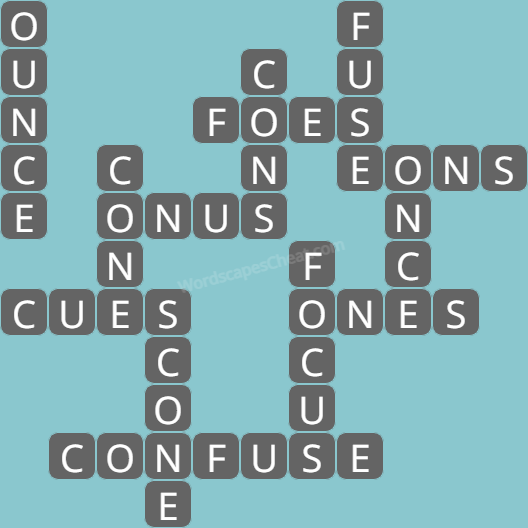 Wordscapes level 1436 answers