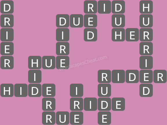 Wordscapes level 1439 answers