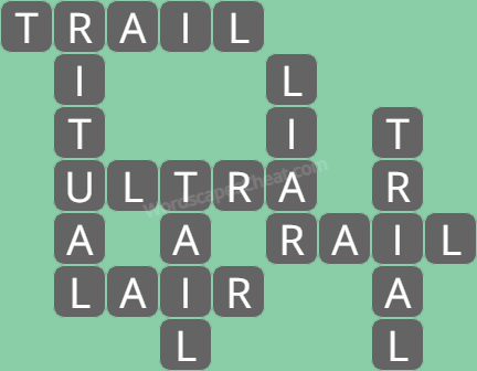 Wordscapes level 1445 answers