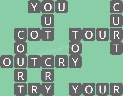Wordscapes level 145 answers