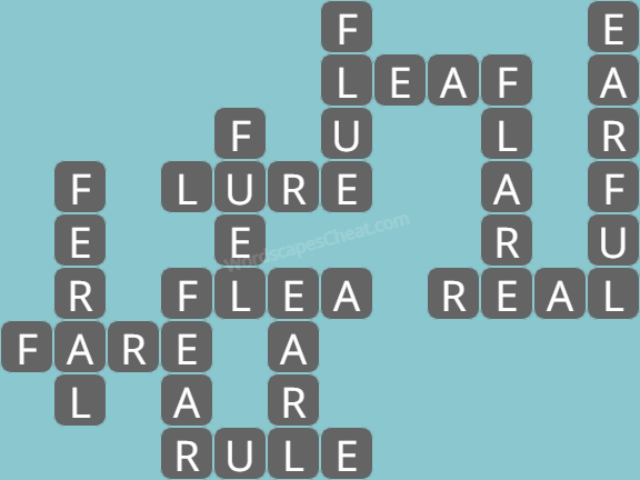 Wordscapes level 1456 answers