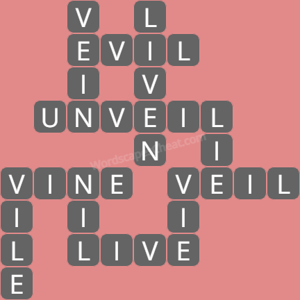 Wordscapes level 1491 answers