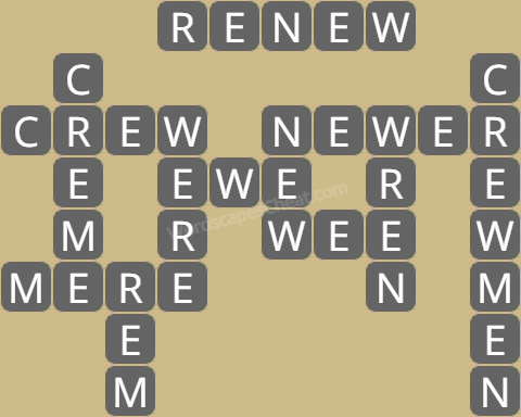 Wordscapes level 1492 answers
