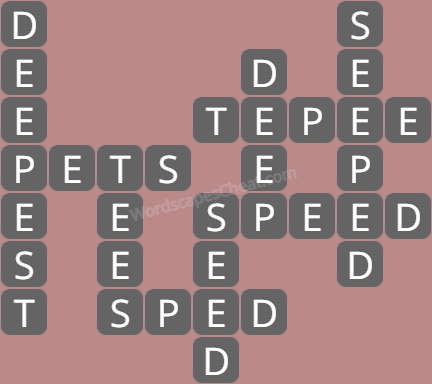 Wordscapes level 1550 answers