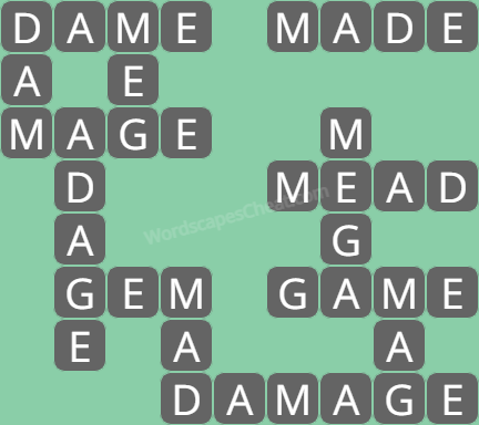 Wordscapes level 1565 answers