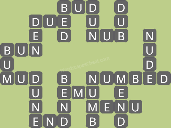 Wordscapes level 1583 answers