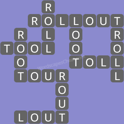 Wordscapes level 1587 answers