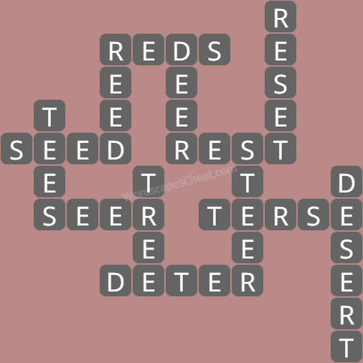 Wordscapes level 1590 answers