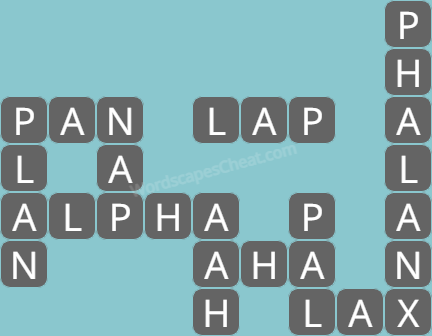 Wordscapes level 1606 answers