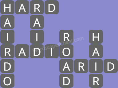 Wordscapes level 1607 answers