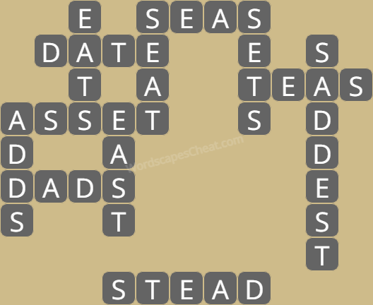 Wordscapes level 1612 answers