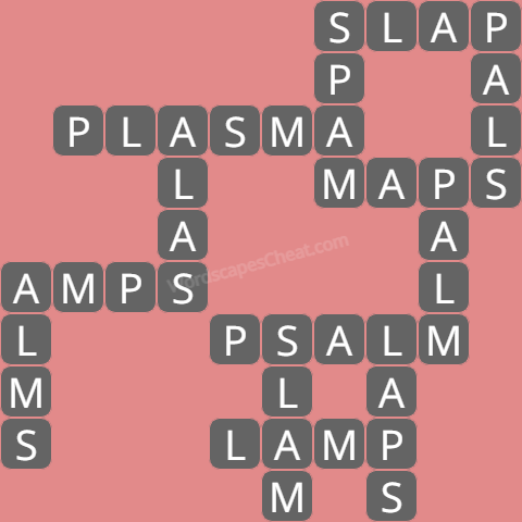 Wordscapes level 1621 answers