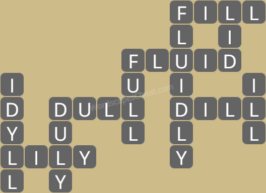 Wordscapes level 1622 answers