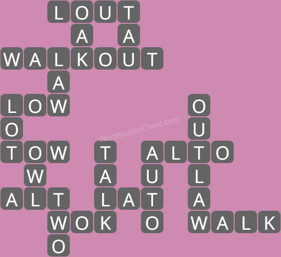 Wordscapes level 1629 answers