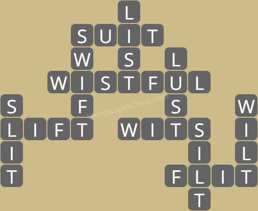 Wordscapes level 1632 answers