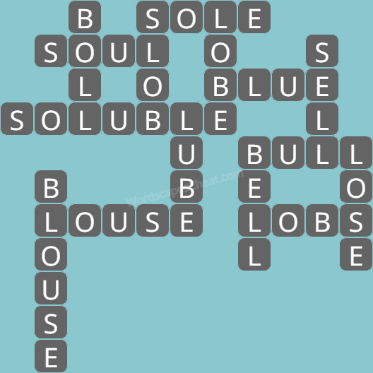 Wordscapes level 1636 answers