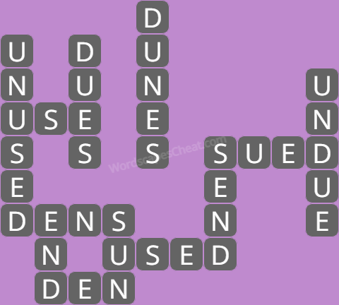 Wordscapes level 168 answers