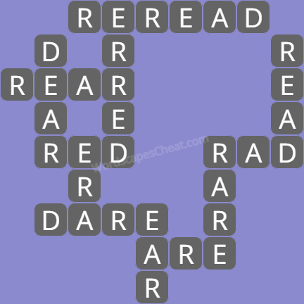 Wordscapes level 1687 answers