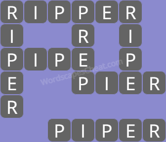 Wordscapes level 1697 answers