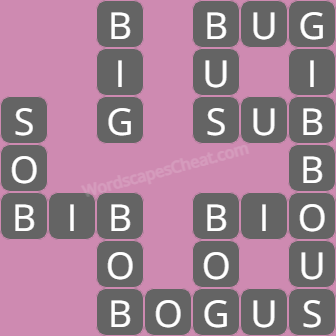 Wordscapes level 1729 answers