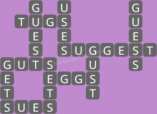 Wordscapes level 1738 answers
