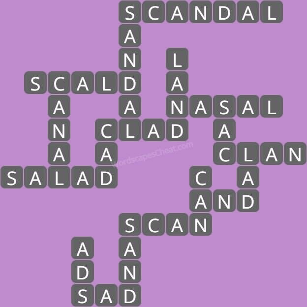 Wordscapes level 1758 answers
