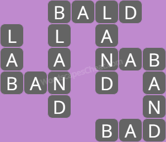Wordscapes level 18 answers